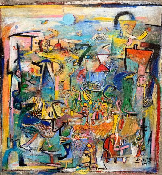 WOSENE WORKE KOSROF , Harvest II, 2022
