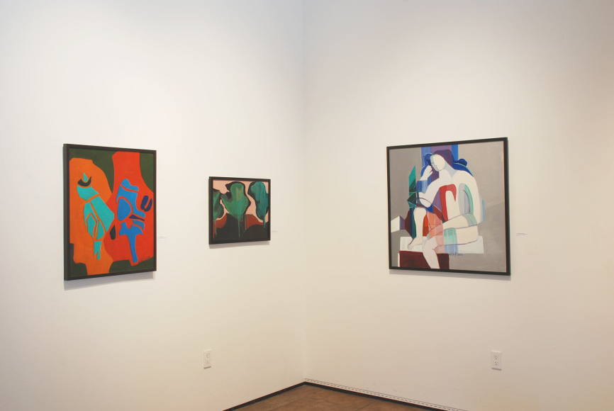 ANYA FISHER: The Freedom to Paint, 2014 installation shot