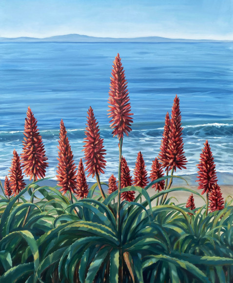 AMBER O'NEILL , Butterfly Beach, 2020