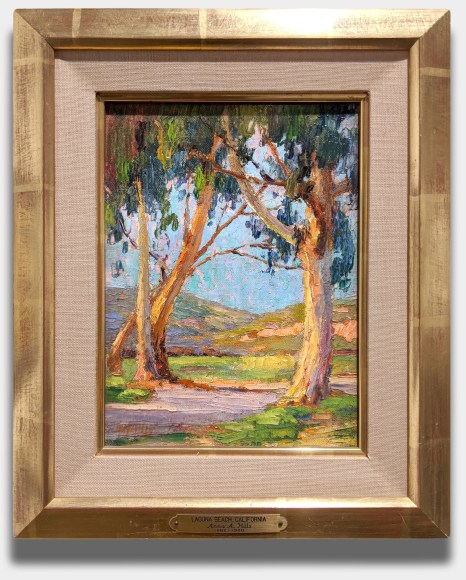 ANNA HILLS (1882-1930), Eucalyptus, Road to Hills, c.1920