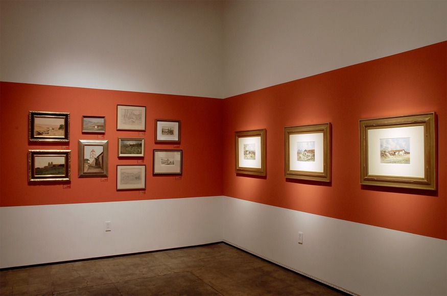 ALONG EL CAMINO REAL: Edwin Deakin's 21 Missions in Watercolor installation