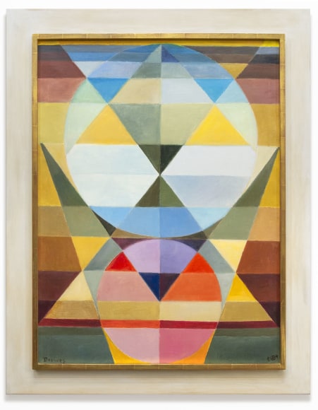 WERNER DREWES (1899-1985), Ascending Circles, 1984