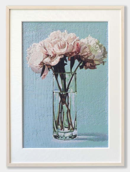 JOHN NAVA , Peonies Tapestry, 2022