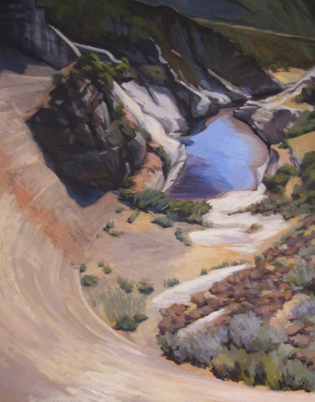 LIBBY SMITH , GIbralter Dam, Spillway, and Pool,