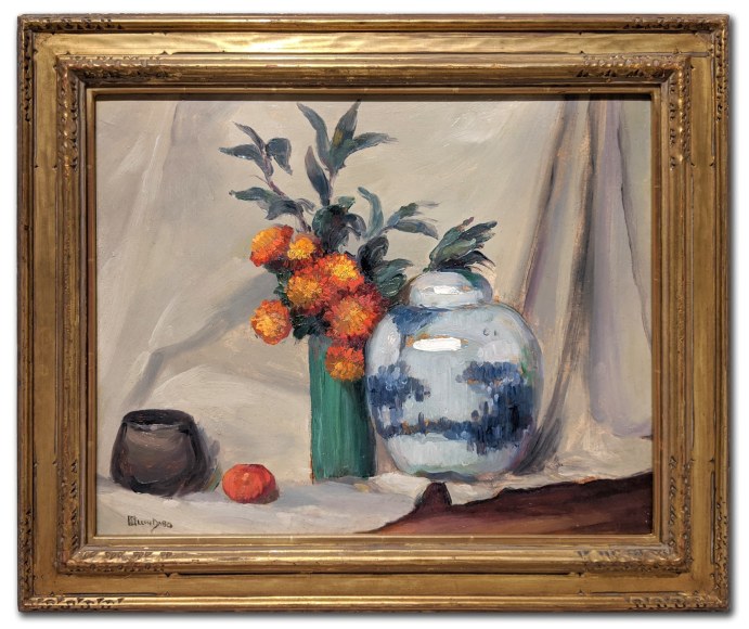 LEON DABO (1864-1960), The Chinese Jar &amp; Green and Brown Vases, c 1925