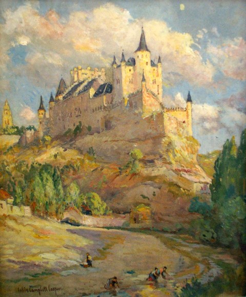 Colin Campbell Cooper, The Alcazar, Segovia, c. 1925