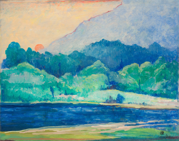 LEON DABO (1864-1960) , Sunrise., ND (c. 1952)