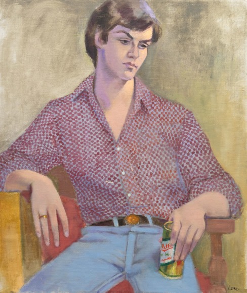 BETTY LANE (1907-1996), Charlie with Beer, 1983