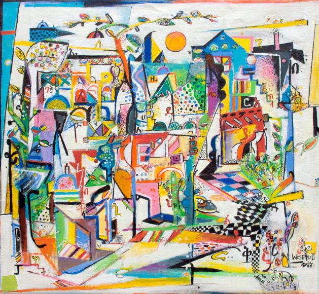 WOSENE WORKE KOSROF, Santa Barbara II, 2021