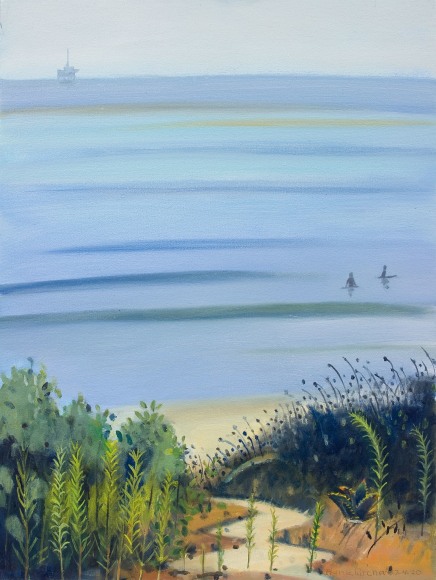 HANK PITCHER , View from Studio 7-4-20, 2020