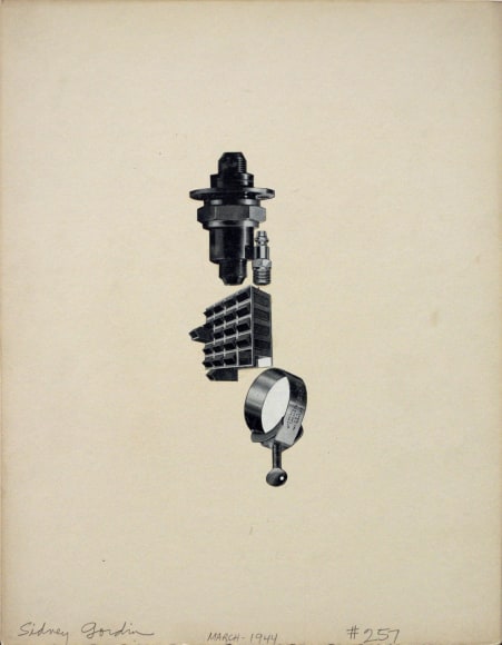 SIDNEY GORDIN (1918-1996), #257, 1944