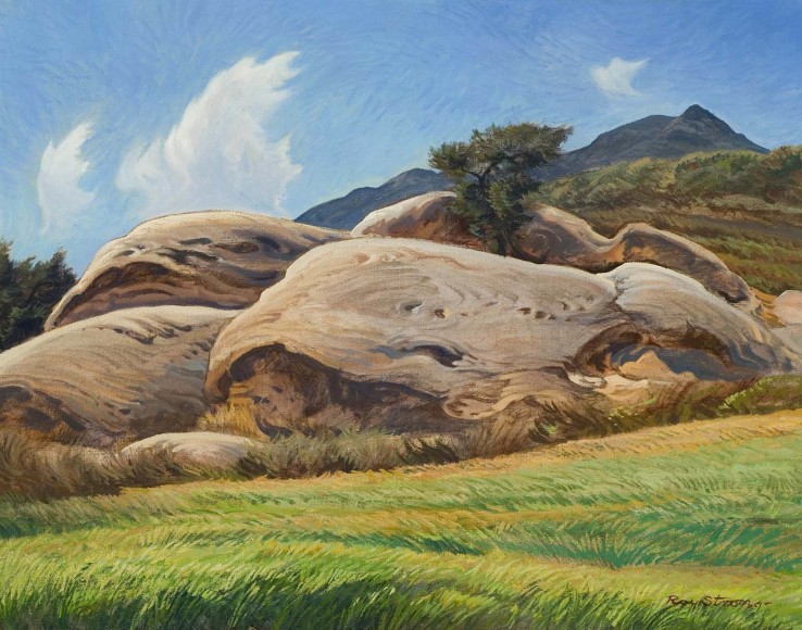 Ray Strong, Toro Canyon Rock, 1977