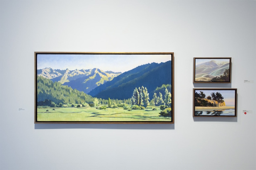 Installation photograph of ROBIN GOWEN: Sight Lines, 2021