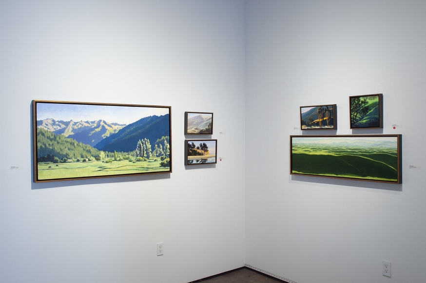 Installation photograph of ROBIN GOWEN: Sight Lines, 2021