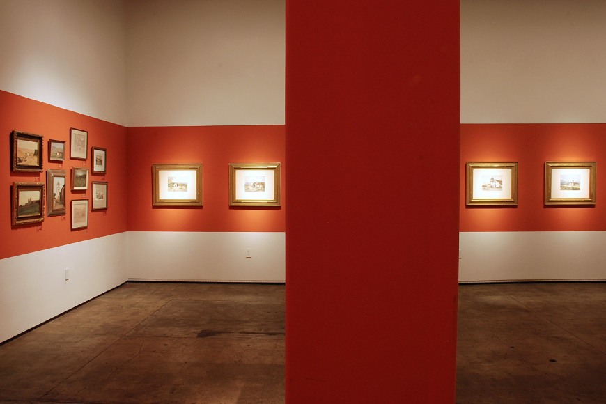 ALONG EL CAMINO REAL: Edwin Deakin's 21 Missions in Watercolor installation