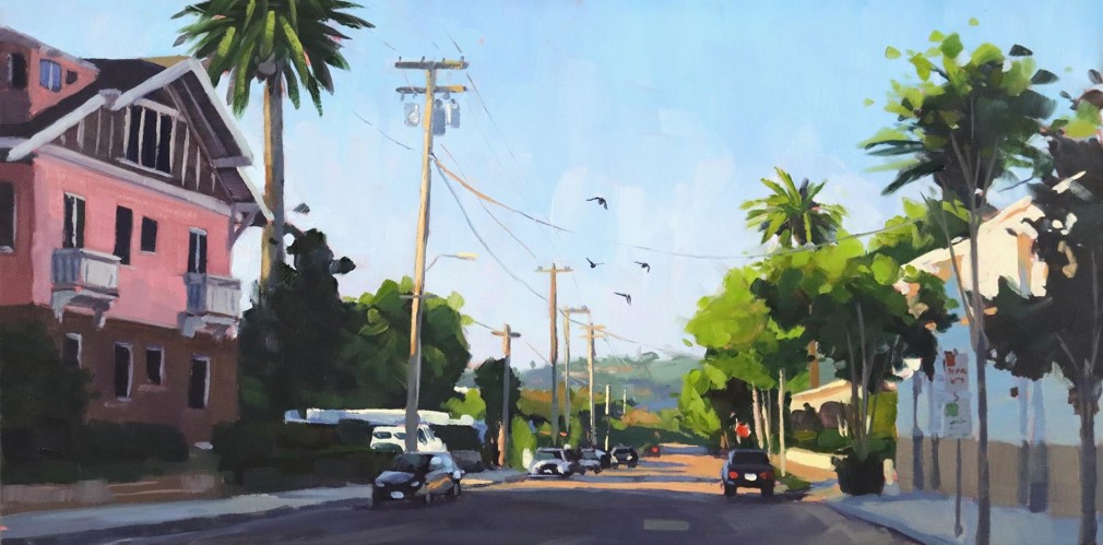 SHARON SCHOCK , Downtown Santa Barbara, 2021