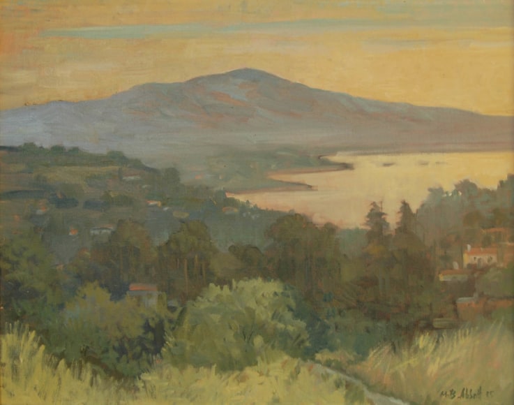 Meredith Brooks Abbott, From Eucalyptus Hill Rd., 2016