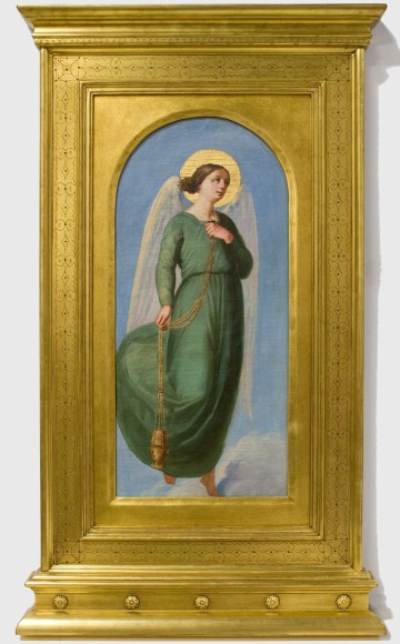 Leon Dabo, Mural Study for Saint., c 1880's-90s