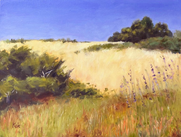 ONNO KOK, Late Summer at Parma Park, 2021