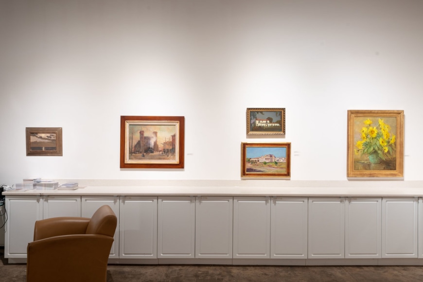 WINTER SALON II INSTALLATION SHOT, 2022.