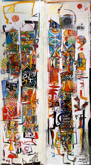 WOSENE WORKE KOSROF, The Longest Day (A and B), 2020
