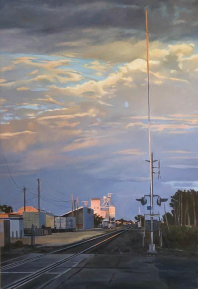 Patricia Chidlaw, Crossing, Marfa Texas,
