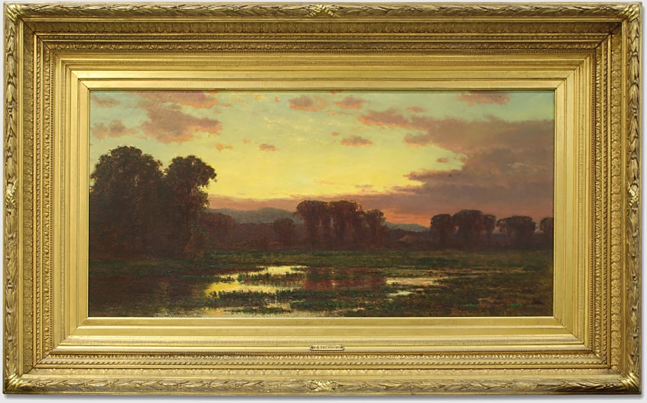 JAMES RENWICK BREVOORT (1832-1918), Sunset, c. 1880s