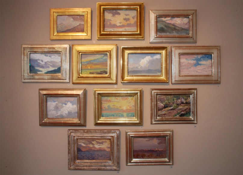 AN EVEN DOZEN installation, Colin Campbell Cooper