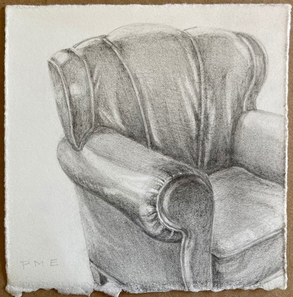 PAMELA ENTICKNAP , Study in Gray - Leather, 2020