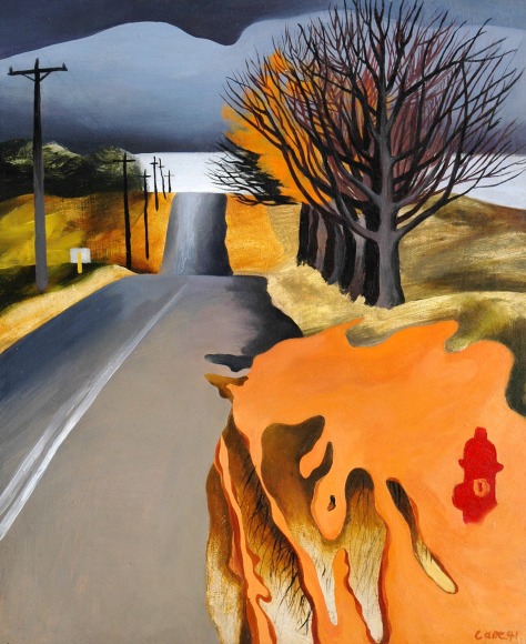 BETTY LANE (1907-1996), Route 7 Towards Alexandria, 1941