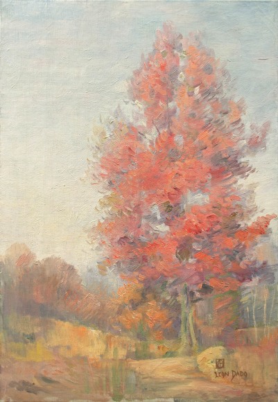 Leon Dabo, Lavish Fall Light, c. 1900