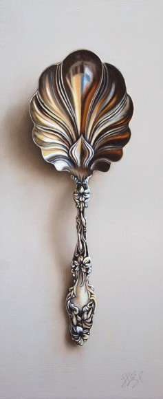 LESLIE LEWIS SIGLER , Silver Spoon #214, The Grown Up, 2022