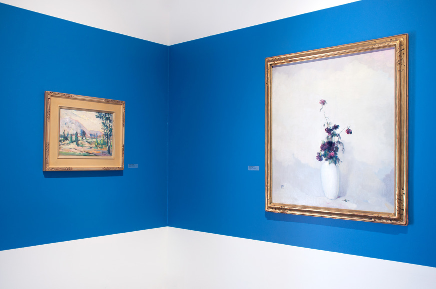 Installation photograph of LEON DABO: En France Encore, 2022