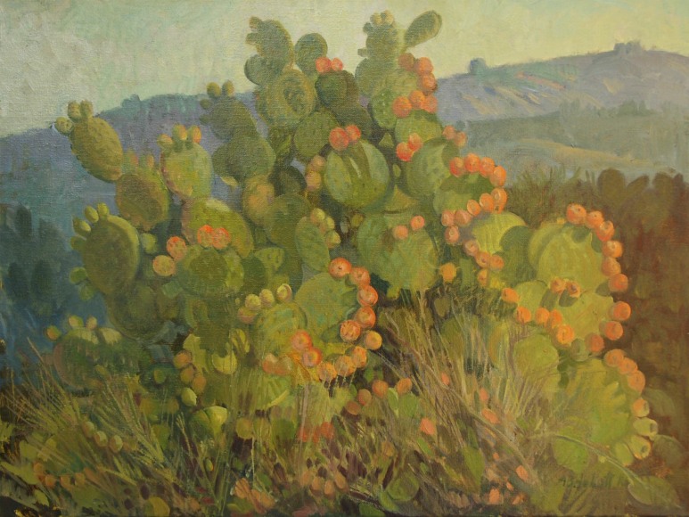 Meredith Brooks Abbott, Cactus Apples, 2016