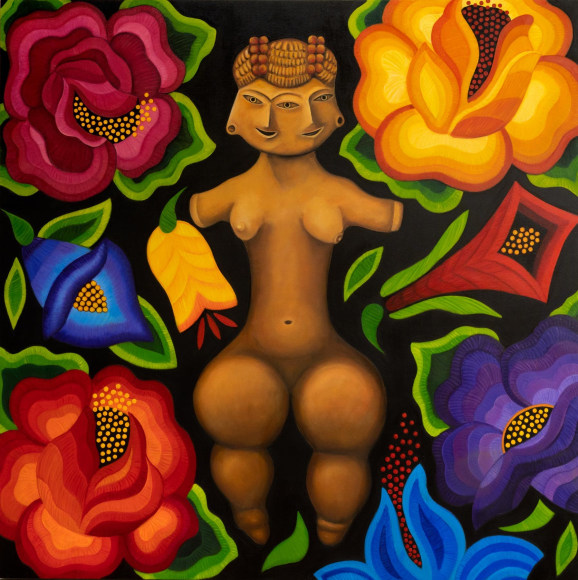 ANGELA PERKO , The Two Faced Woman from Tlatilco, 2022