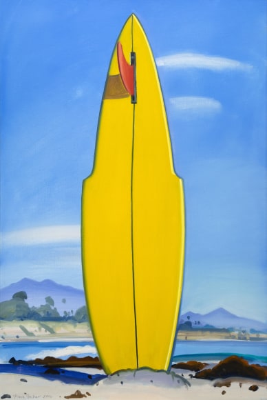 HANK PITCHER, Tim's Yellow Board, 2006