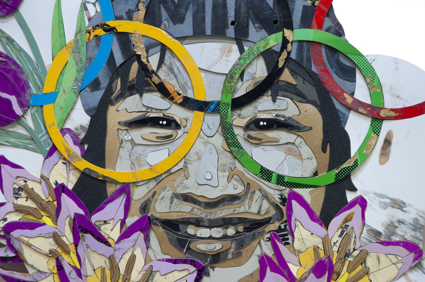 INGA GUZYTE, Sky High (closeup), 2021