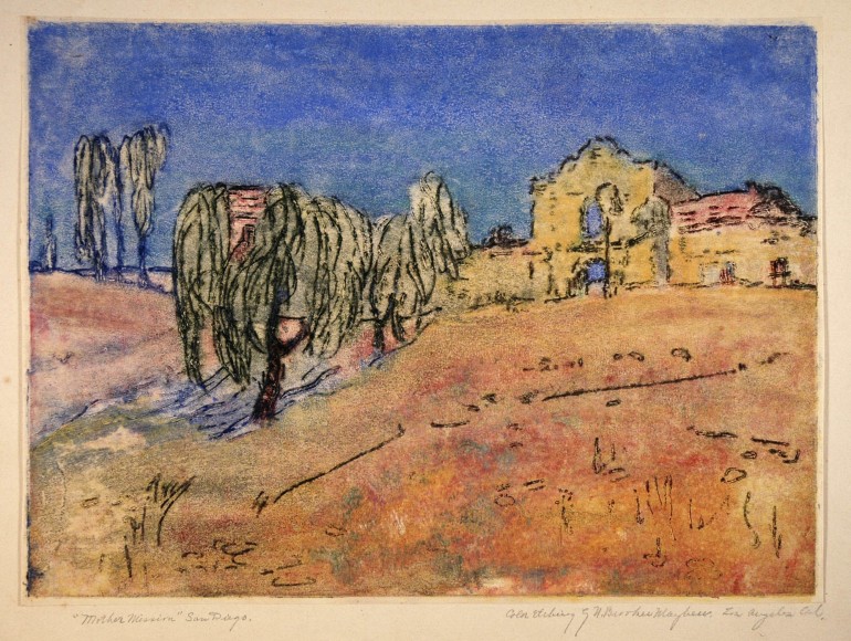 Nell Brooker Mayhew, Mother Mission, San Diego, 1921