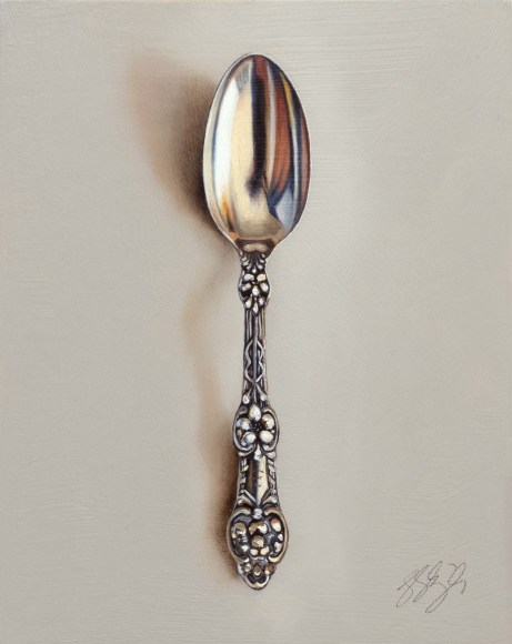 LESLIE LEWIS SIGLER, Silver Spoon #225, The Harlequin, 2022