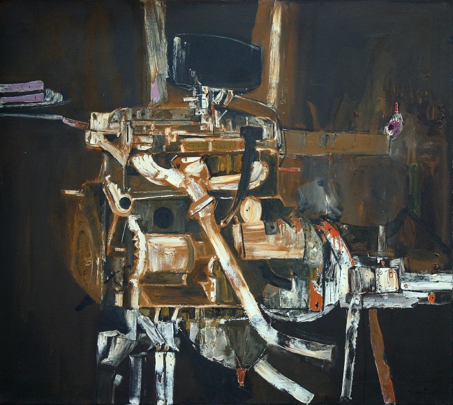 EDGAR EWING (1913-2006), American Engine, c. 1958