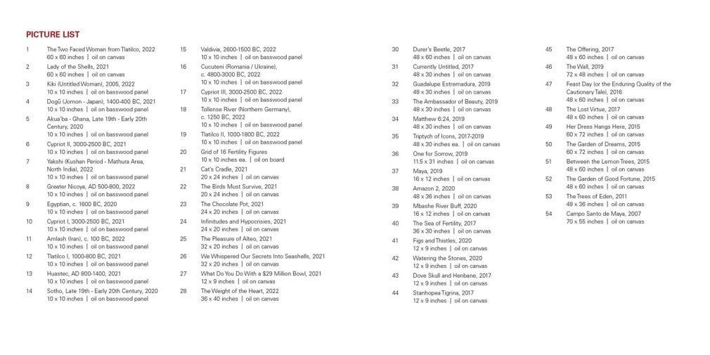 Pages 58 and 59 of ANGELA PERKO: The Place of Hidden Things