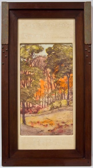 Nell Brooker Mayhew, Eucalyptus Grove, 1914