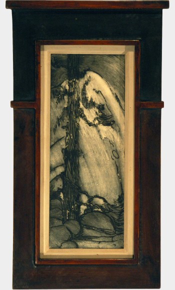 NELL BROOKER MAYHEW (1876-1940), Untitled, Tree by Night