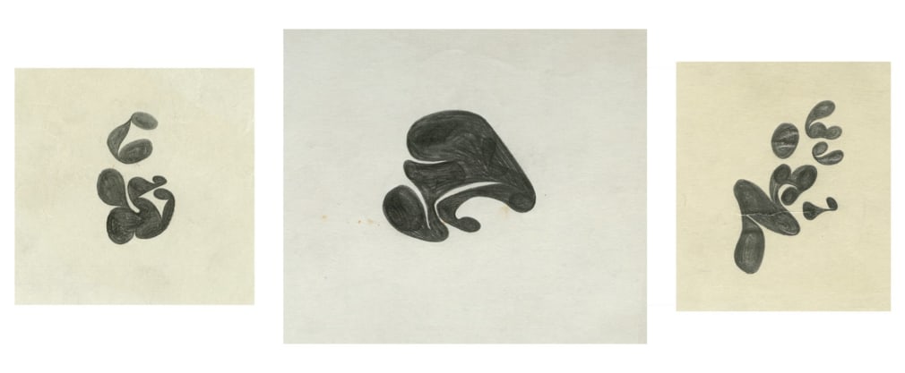 SIDNEY GORDIN (1918-1996), Drawings #56, #42, #42B, c. 1942-43
