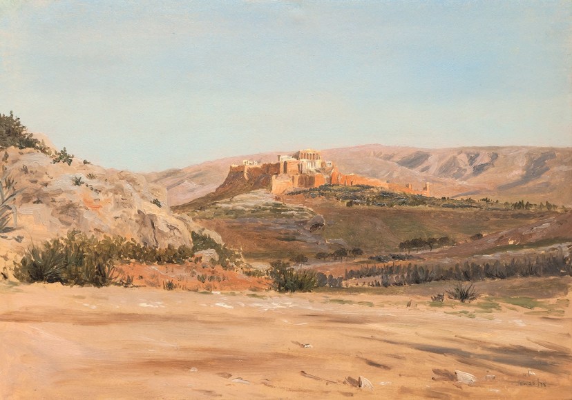 LOCKWOOD DE FOREST (1850-1932), The Acropolis, Athens, 1878, January 25, 1878