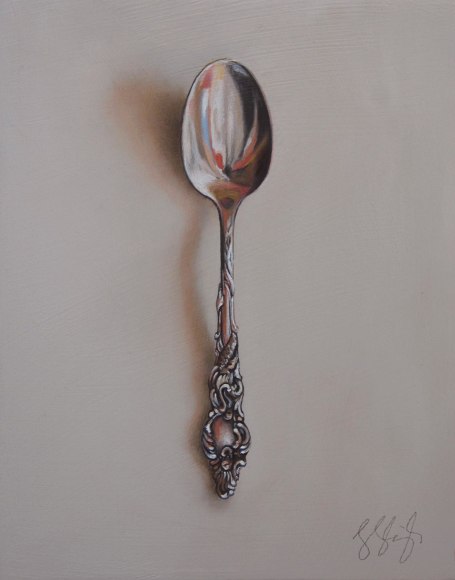 LESLIE LEWIS SIGLER , Silver Spoon #206, The Muse, 2021