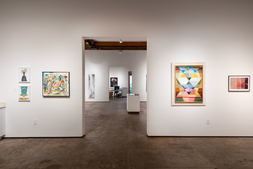 WINTER SALON II INSTALLATION SHOT, 2022.