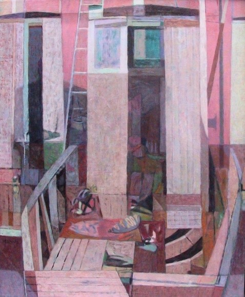 Richard Haines (1906 - 1984) - Sea House Dry Dock