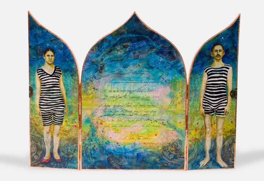 HOLLI HARMON , Untitled (Sun Goddess Retablo), 2020