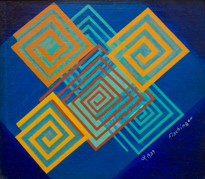 OSKAR FISCHINGER (1900-1967), Little Square Spiral, 1939